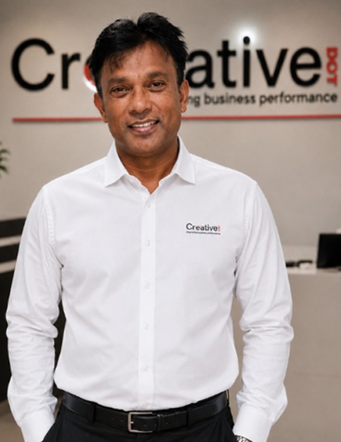 Ifthi Idris, founder of Creative Dot Solutions