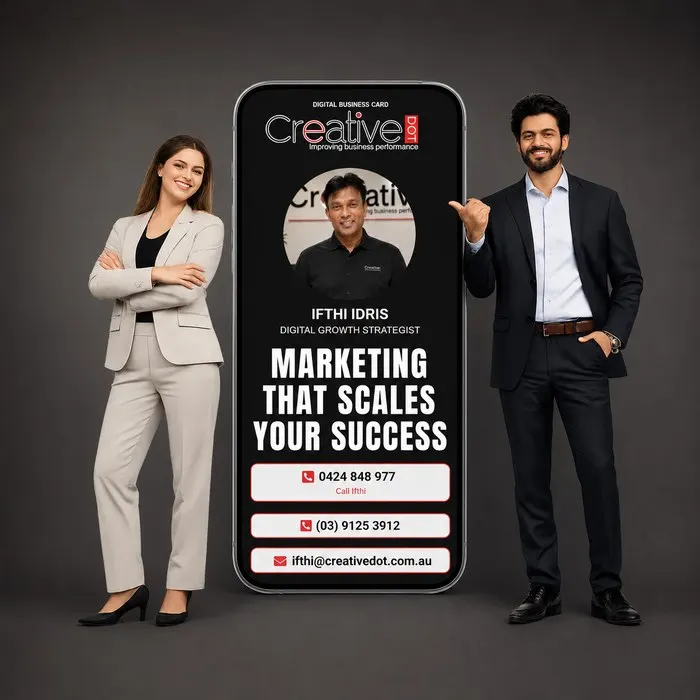 MyECard digital business card mockup